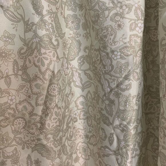 Misslook green paisley dress size L - Picture 9 of 9